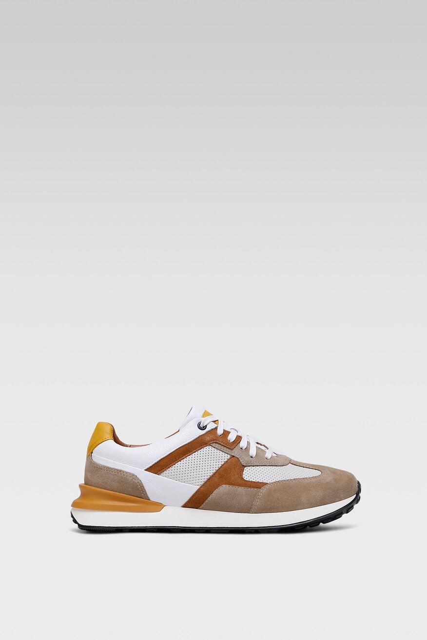 
                Badura - Sneakersy skórzane - 5904248660703