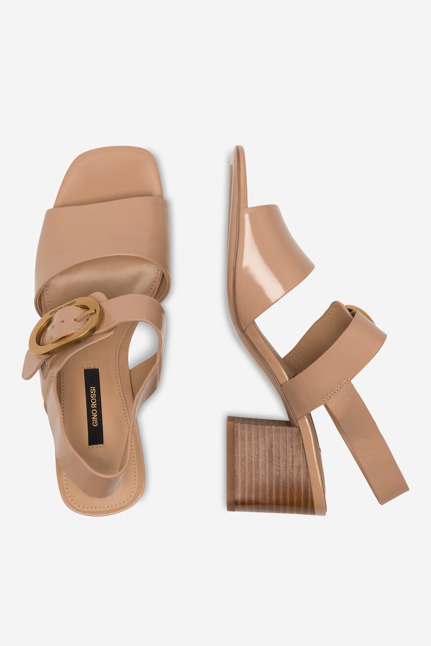 Gino Rossi - Skórzane sandały - 5905588552635