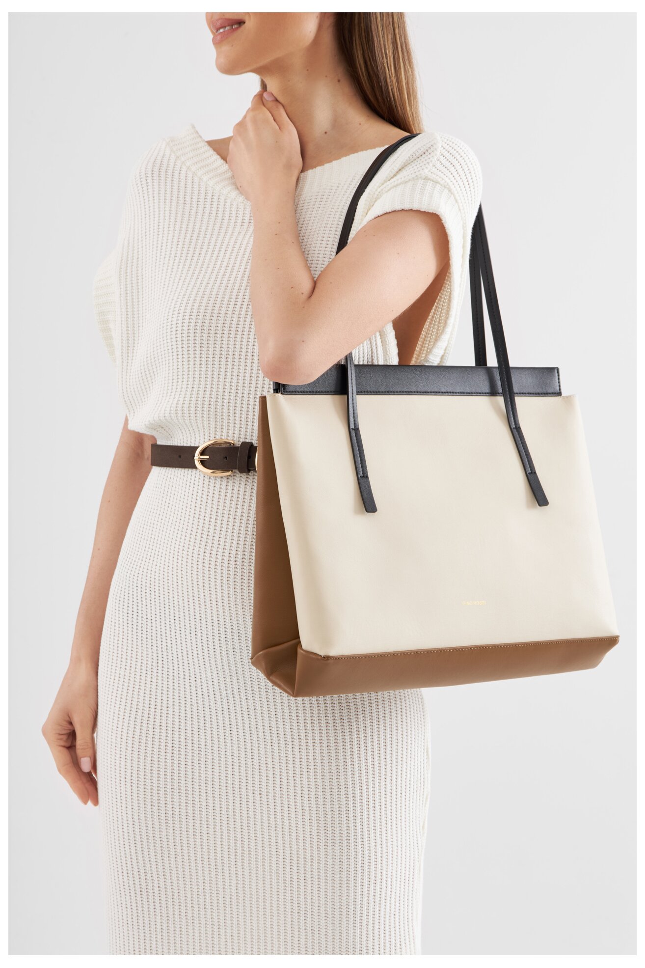 Torebka Gino Rossi NARNI-CS9463 Beżowy