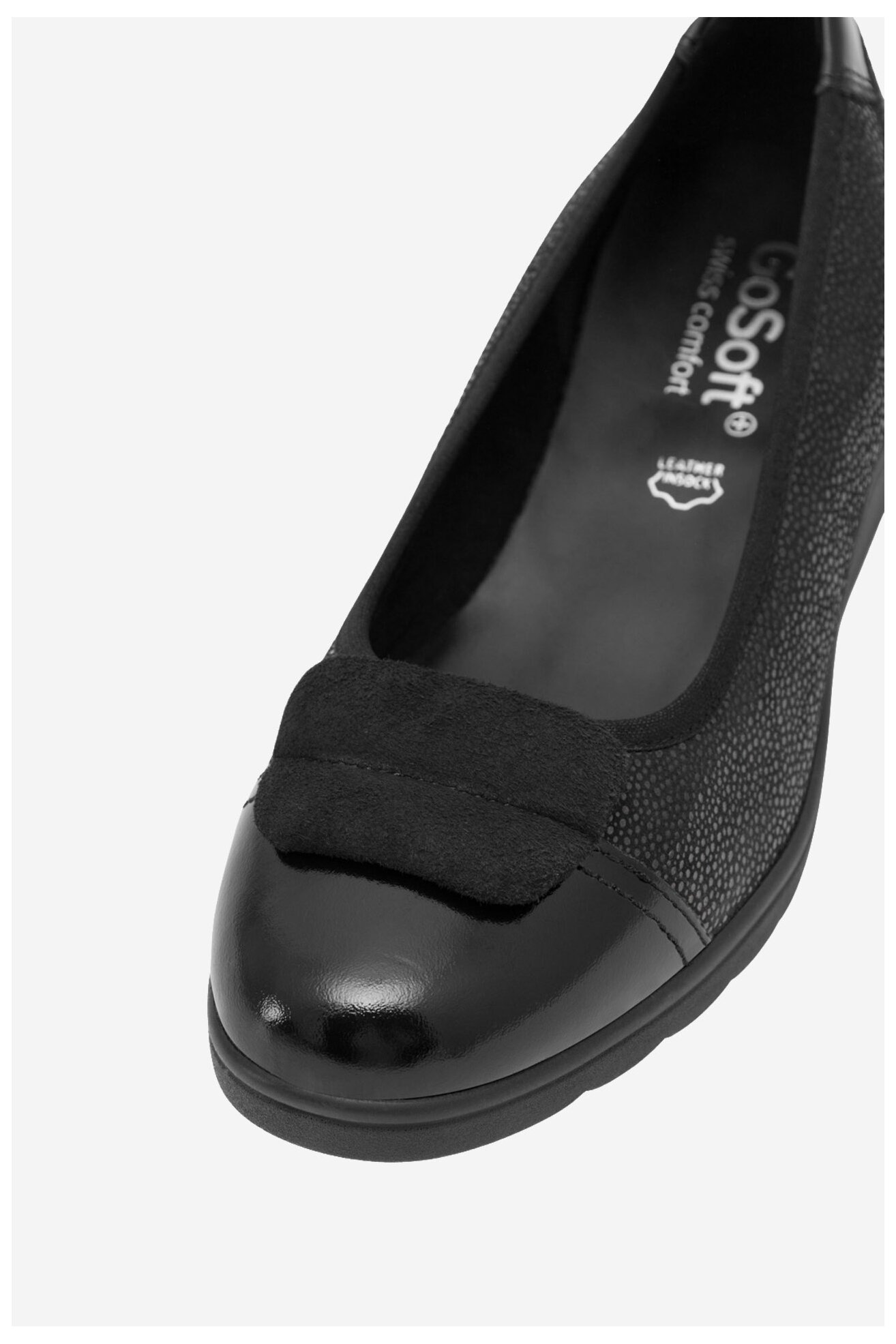 Baleríny Go Soft EST-2215-15 ČERNÁ