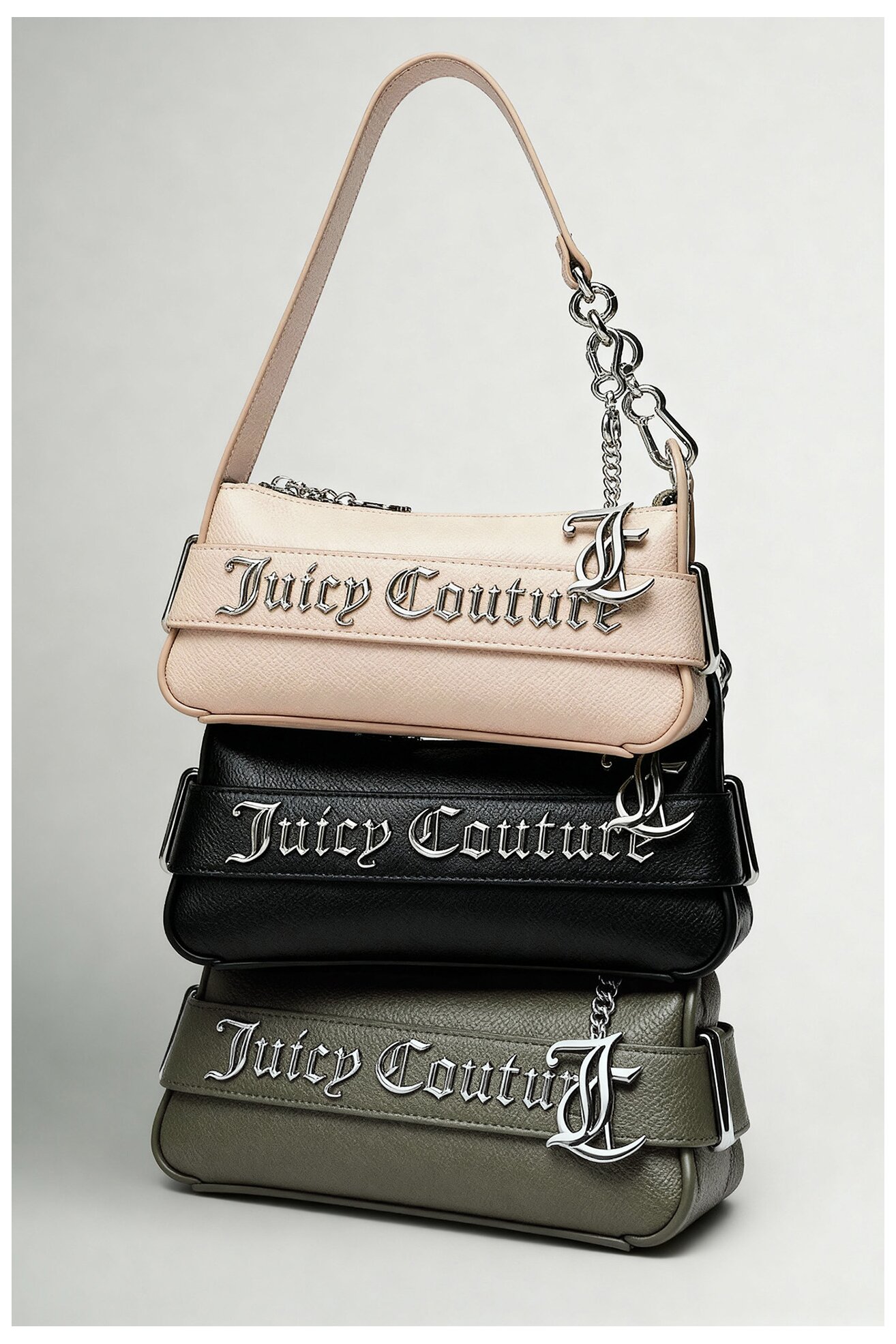 Дамска чанта Juicy Couture CEO-BEJXT8837WVP СИВ