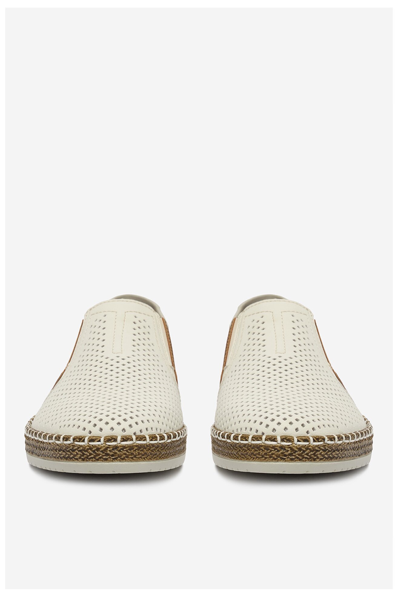 Półbuty Rieker CEO-B5297-80 Biały