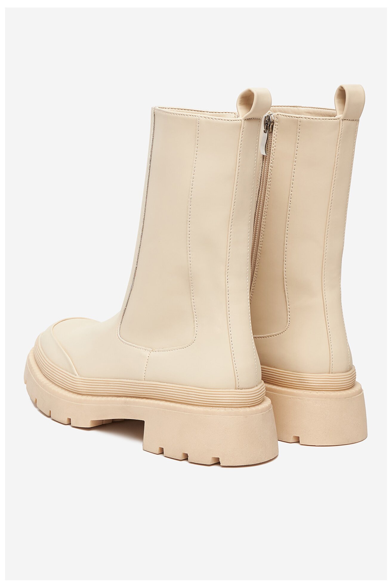 Kotníková obuv DeeZee 13096-10 SVĚTLE BÉŽOVÁ