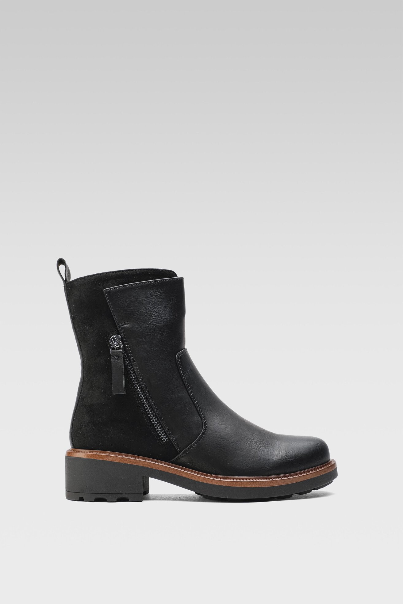 Botki Clara Barson WS5658-07 Czarny