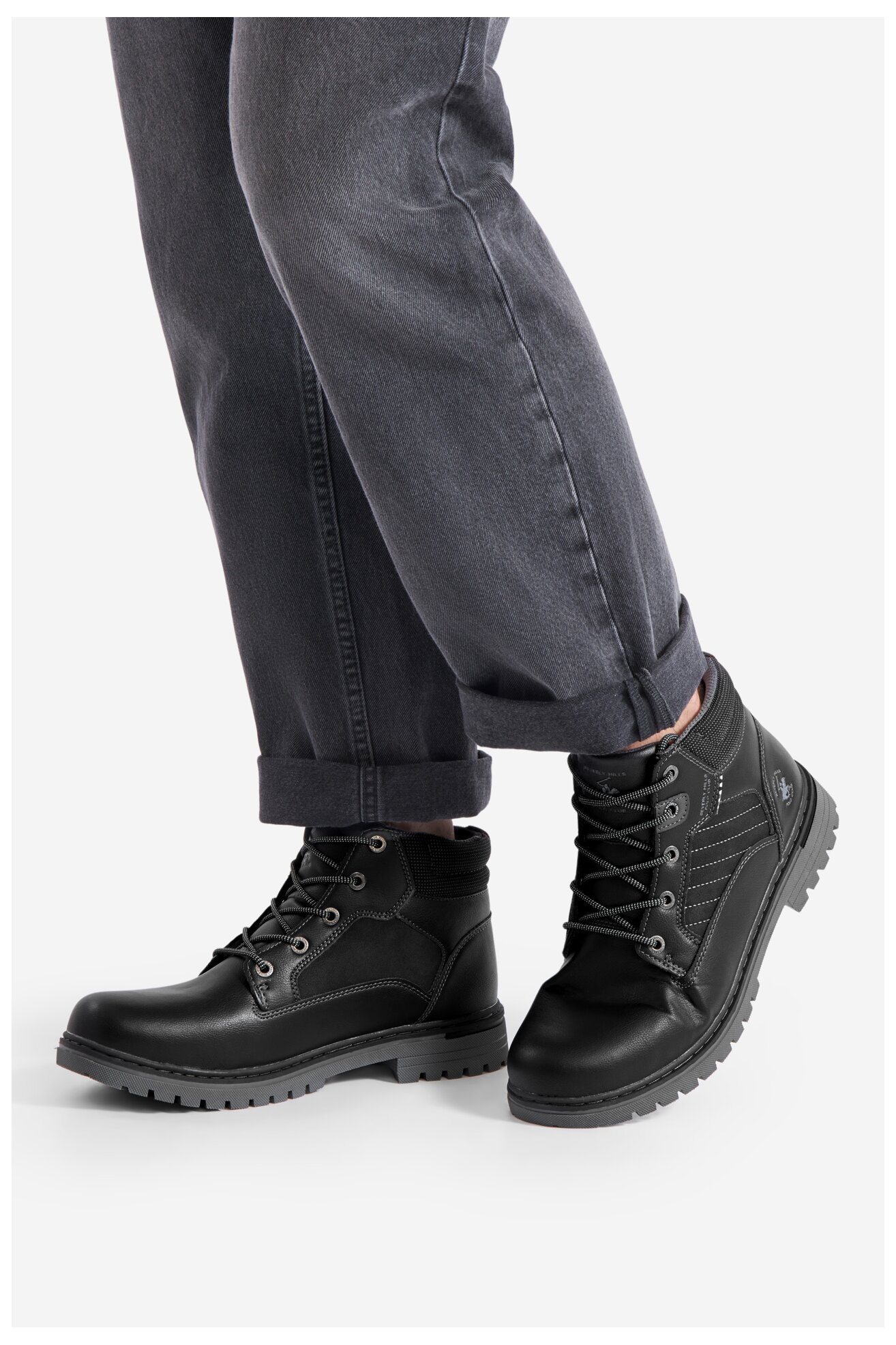 Bocanci Beverly Hills Polo Club 23AB502 NEGRU