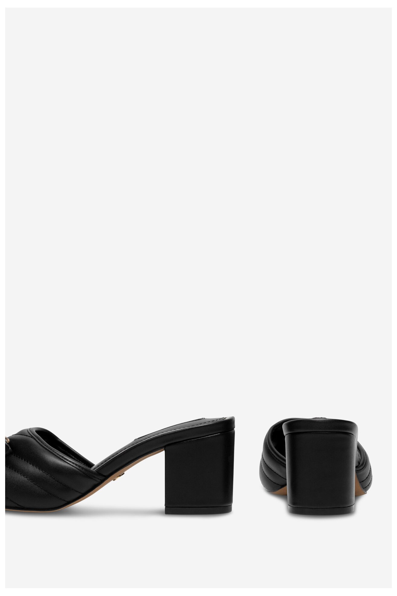 Klapki NINE WEST 123AL0687 Czarny