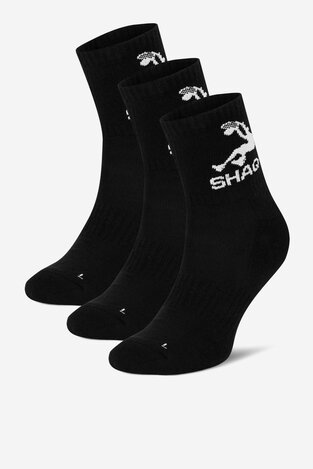 Шкарпетка SHAQ SHQ-MB-002-AW24 (3-PACK) ЧОРНИЙ