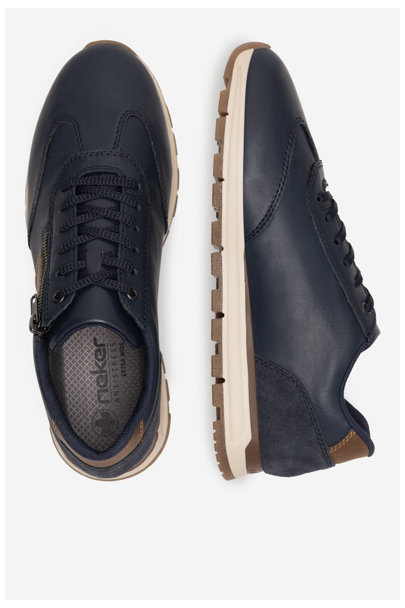 Pantofi casual Rieker B0501-14 BLEUMARIN