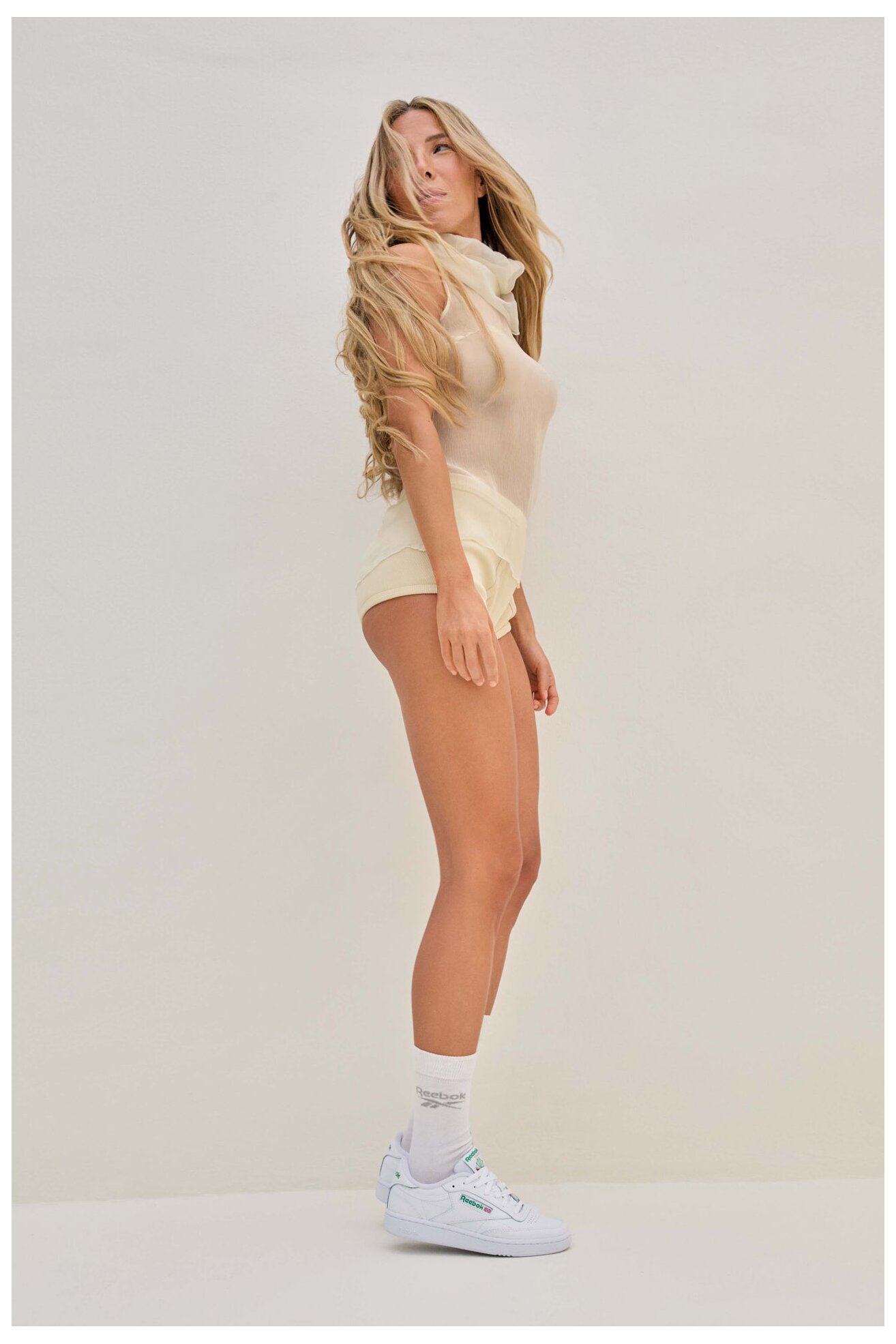 Sportcipő Reebok CLUB C 85 100033933 FEHÉR