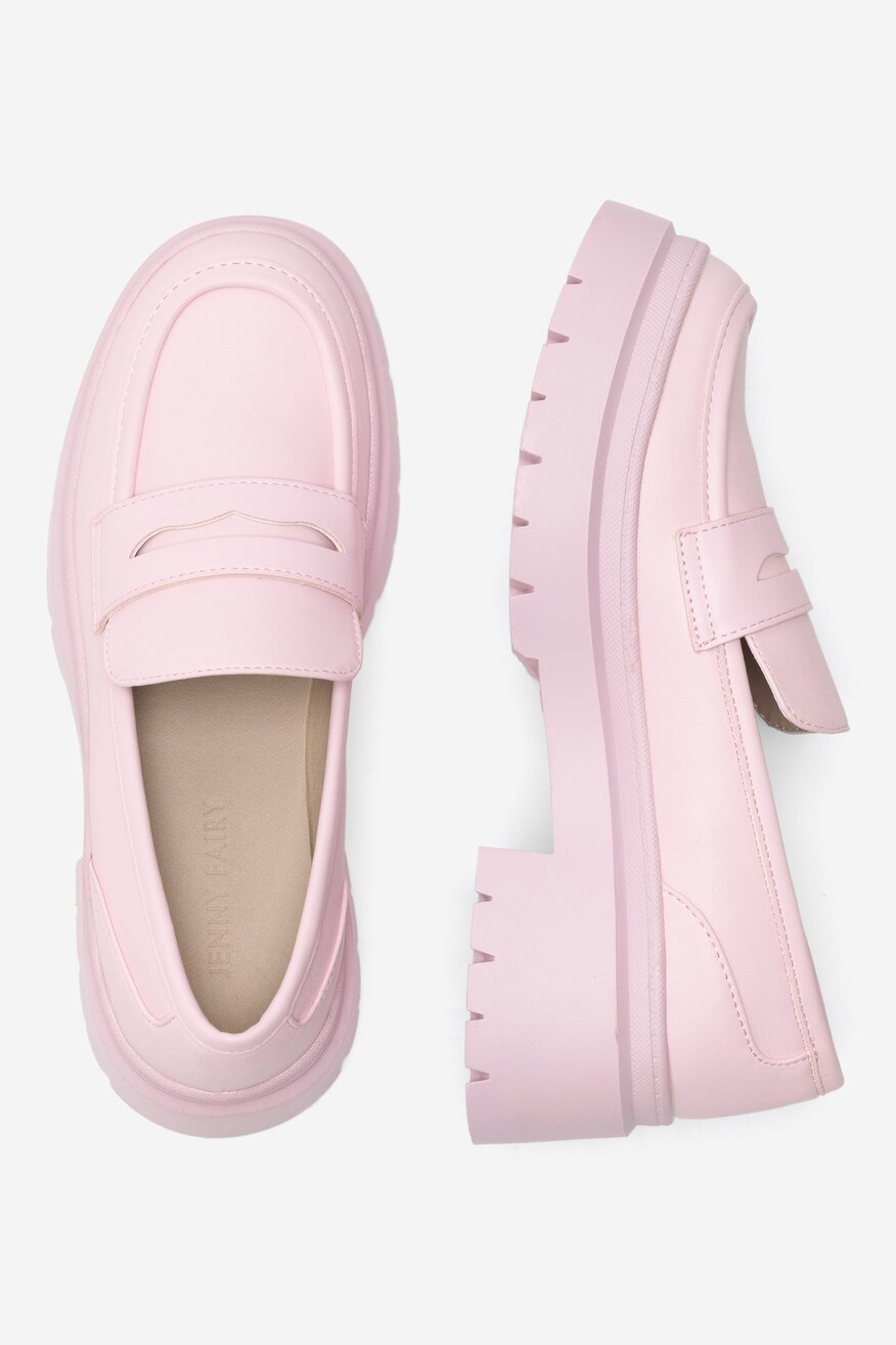 
                Jenny Fairy - Loafersy na grubej podeszwie - 5904862494722