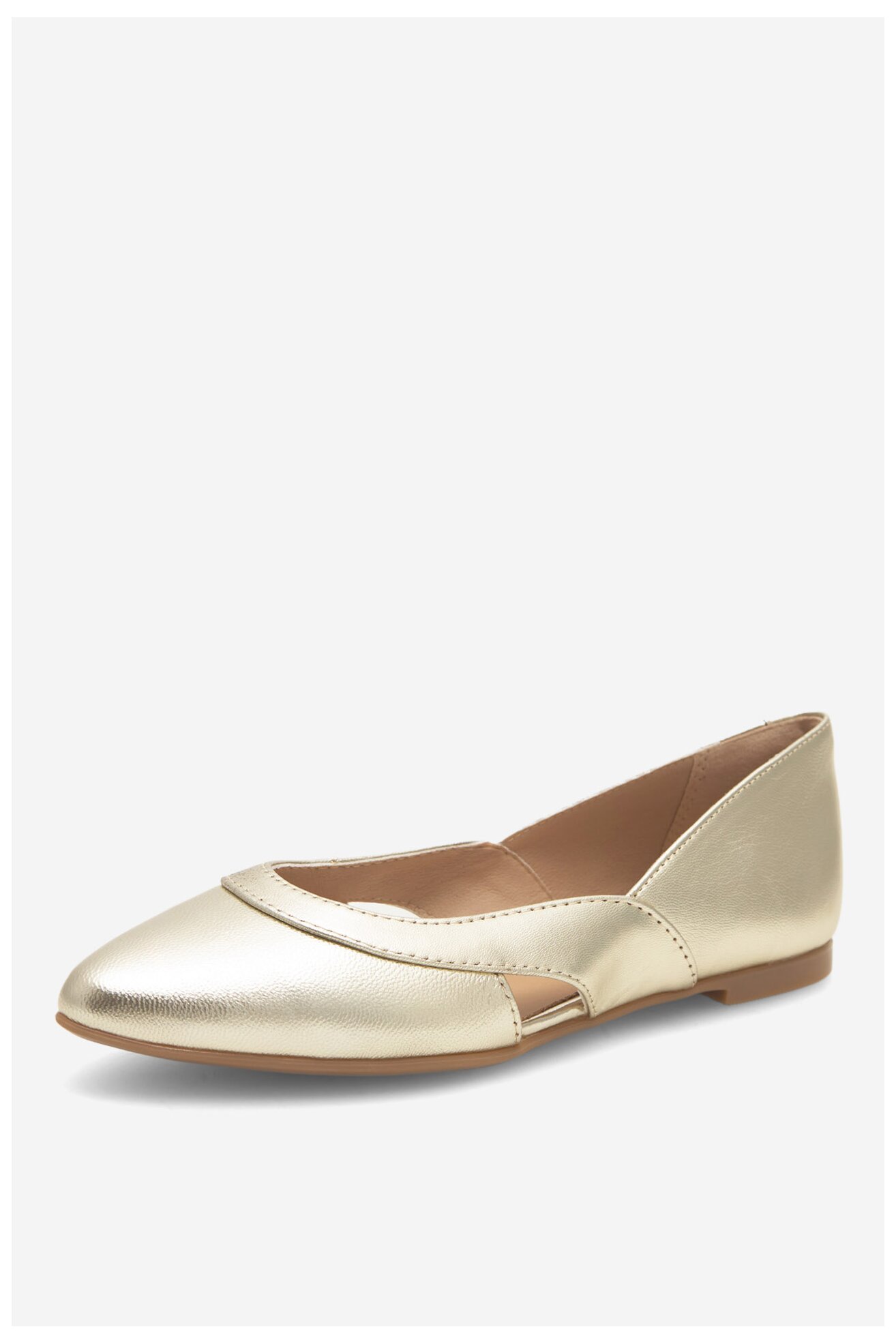 Baleriny Lasocki RST-NOEL-47 Złoty