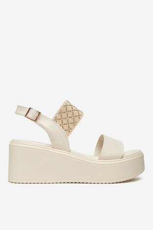 Сандалі Clara Barson 3T8482-26 КРЕМОВИЙ