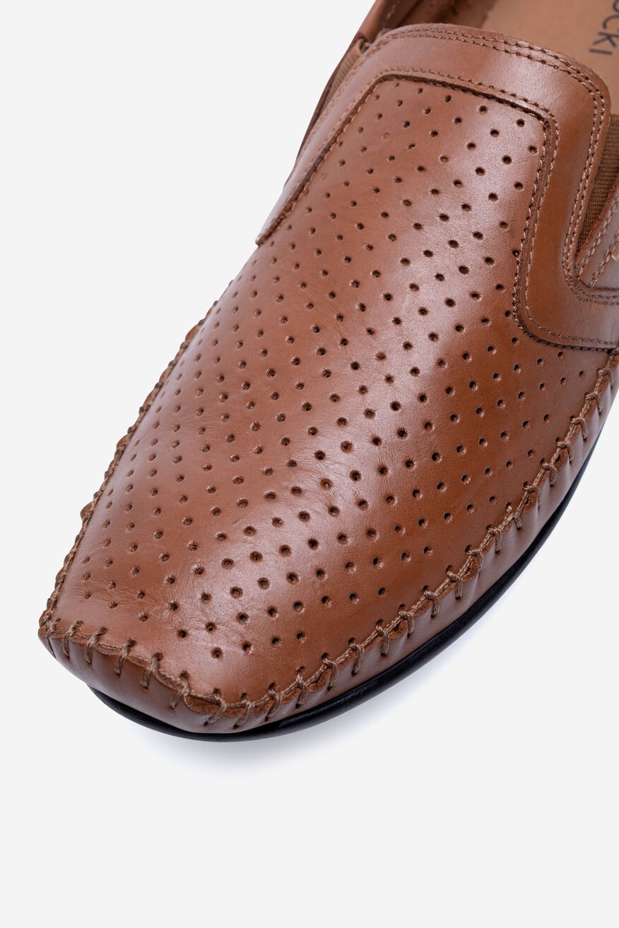 Lasocki - Mokasyny skórzane - 5905588515180