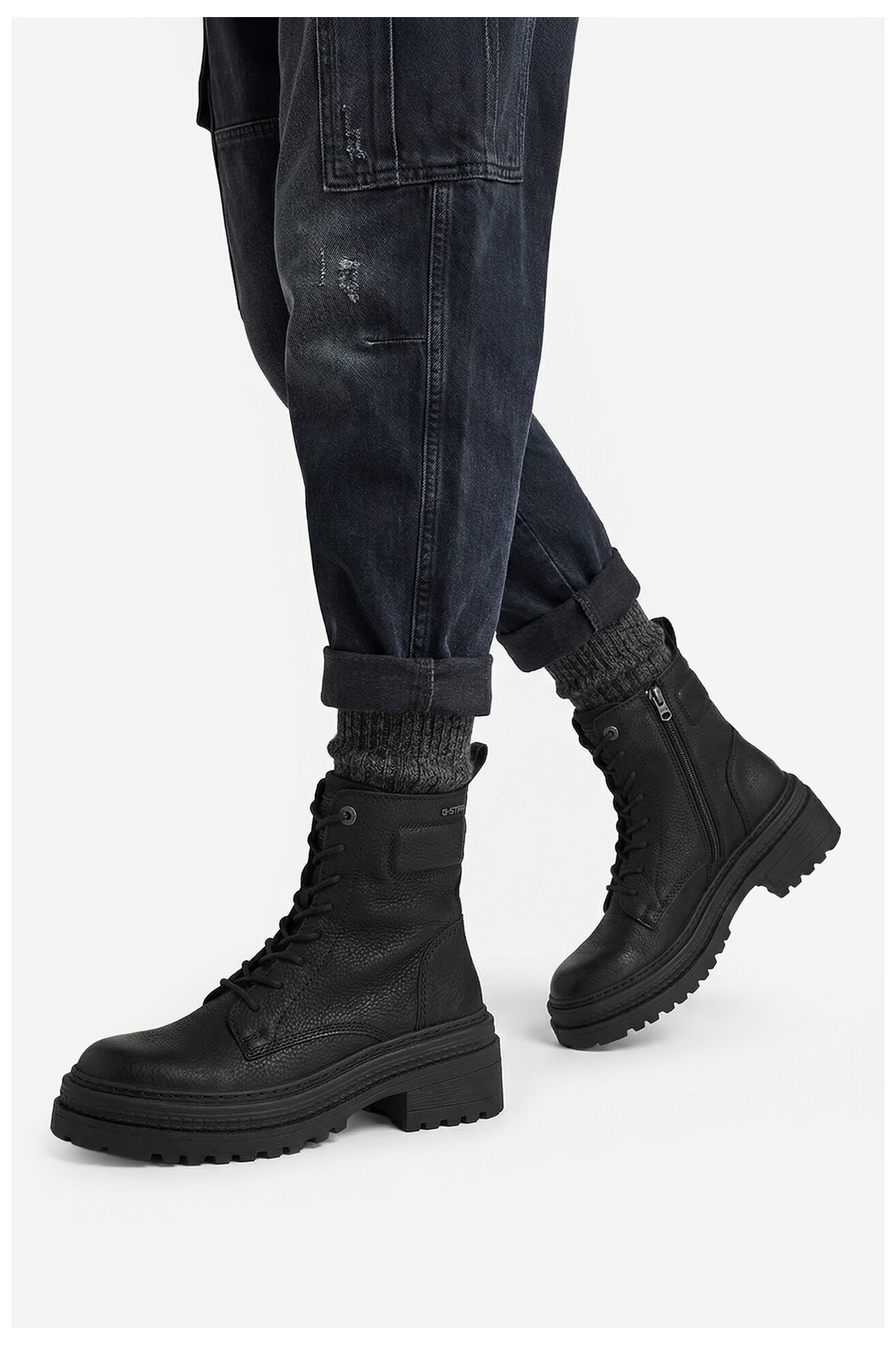 Bocanci G-STAR RAW CEO-WI34-ALASKA-01 NEGRU