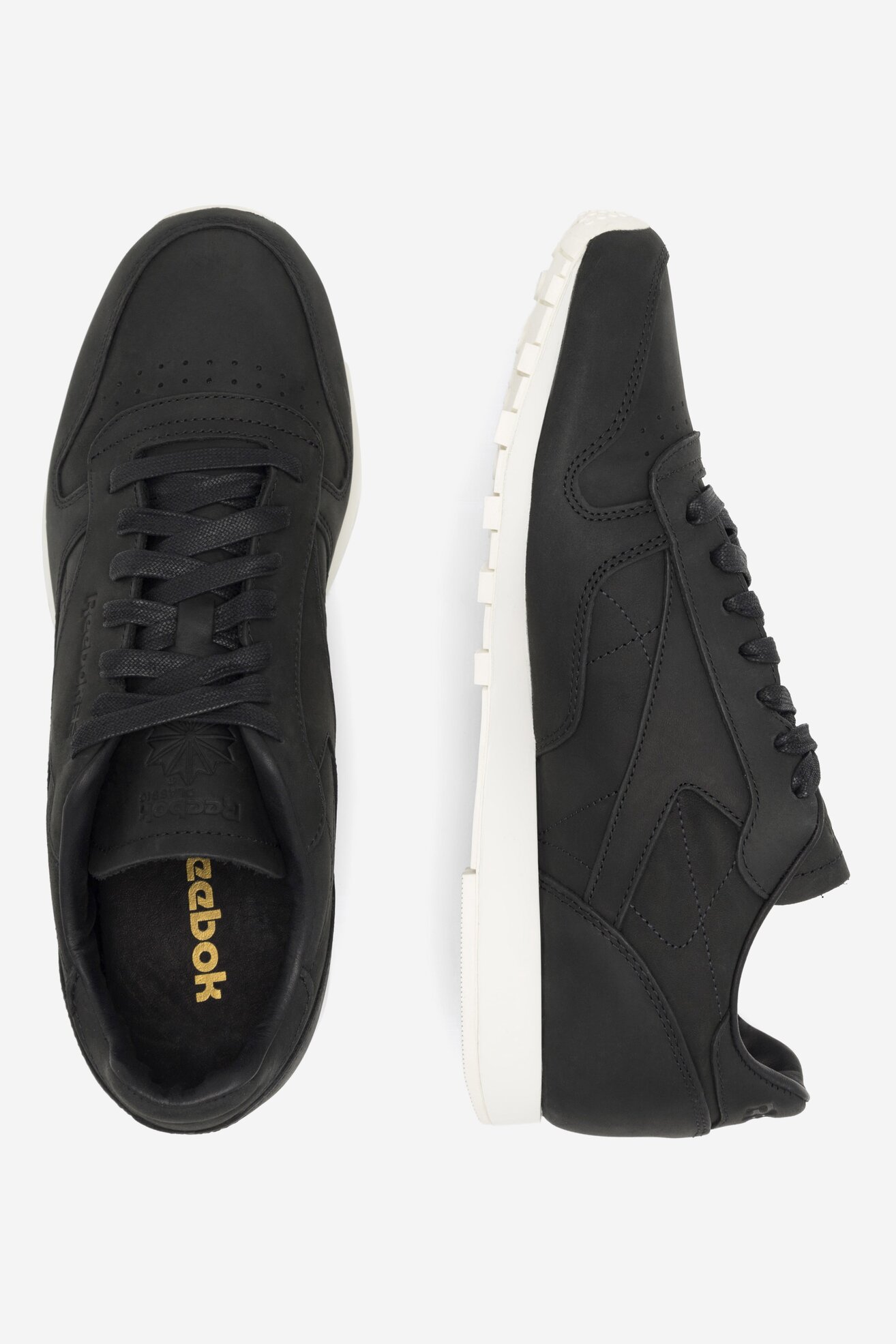 Sneakers Reebok CL LTHR LUX PW V68685 Czarny