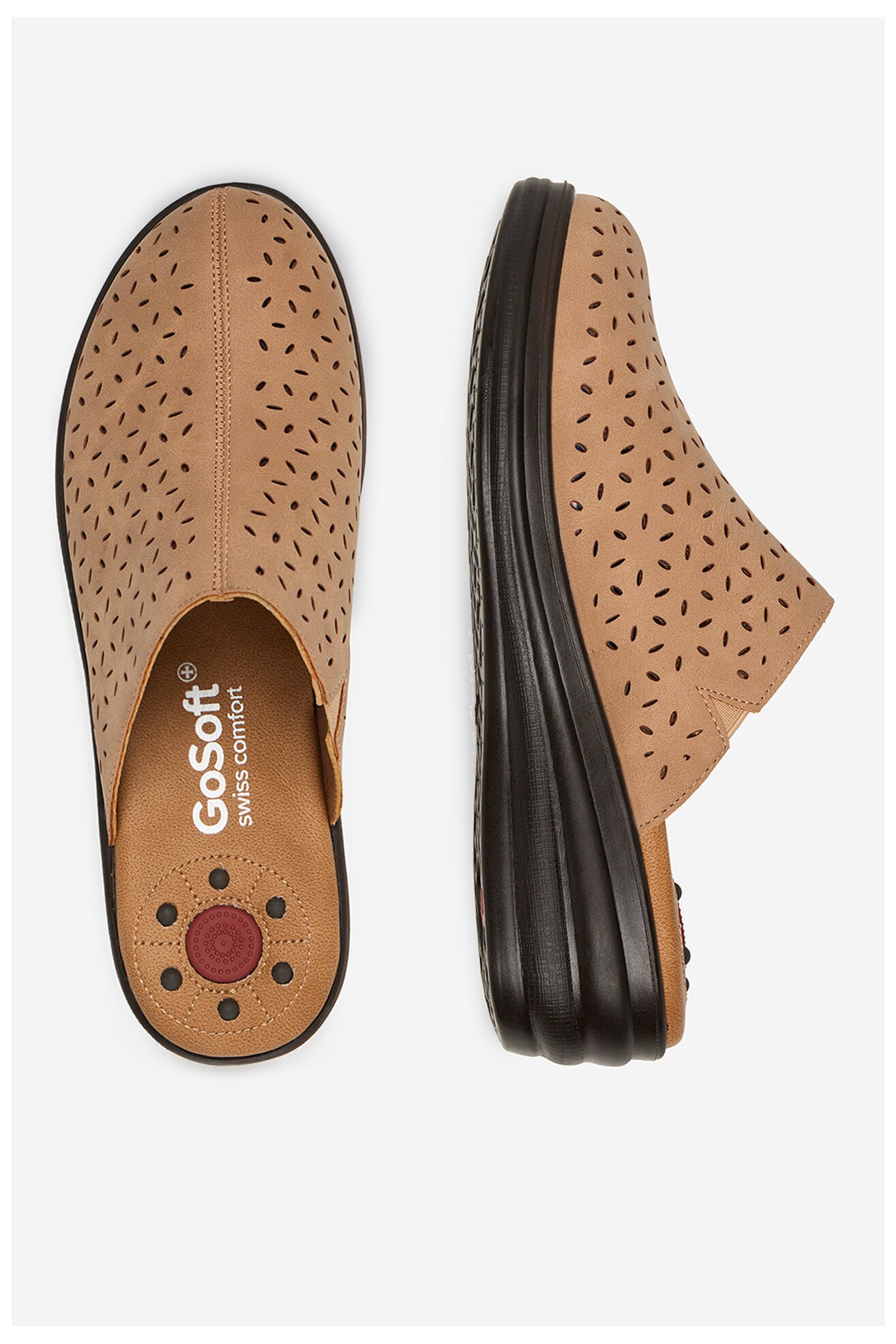 Pantofle Go Soft LA3J7701-7 BÉŽOVÁ