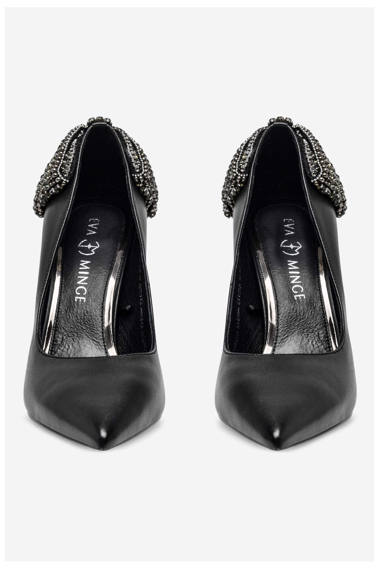 Czółenka EVA MINGE OLIVIA-SLT3396-138 Czarny