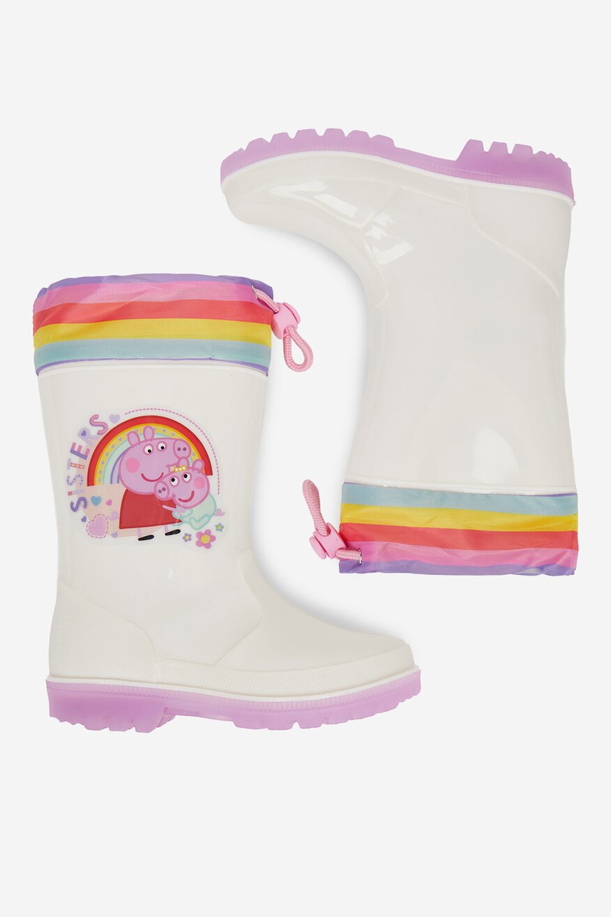 
                PEPPA PIG - Kalosze ze ściągaczem - 5906751257920