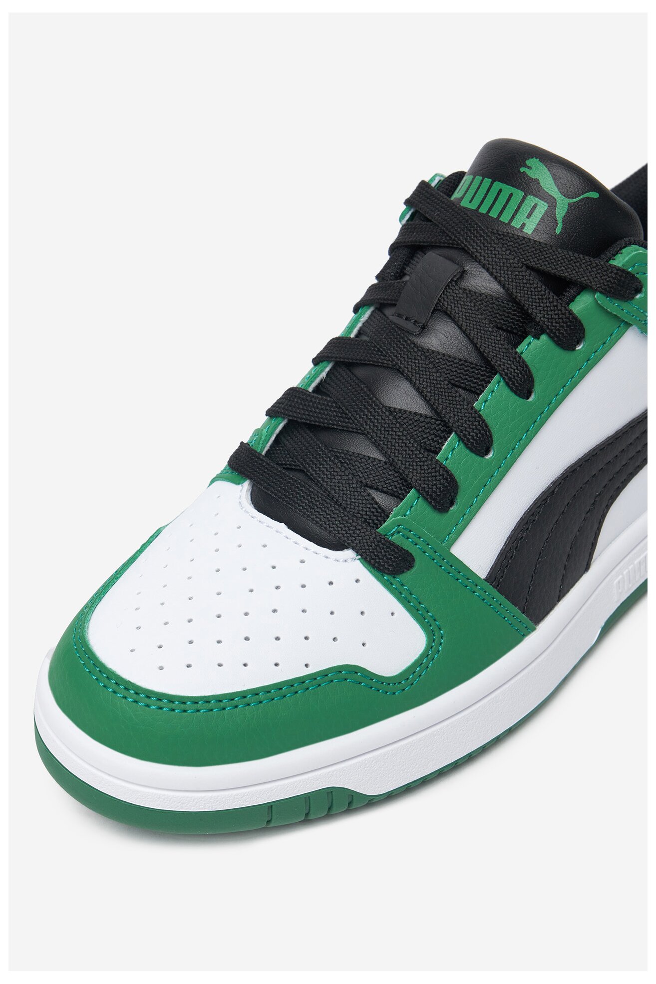 Кросівки спортивні Puma REBOUND LAYUP LO SL JR 37049024 ЗЕЛЕНИЙ