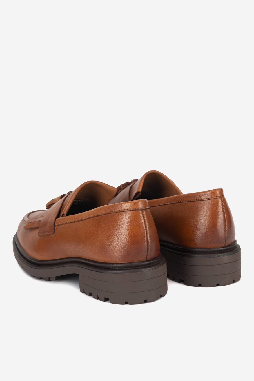 Sergio Bardi - Loafersy skórzane - 5905588939672