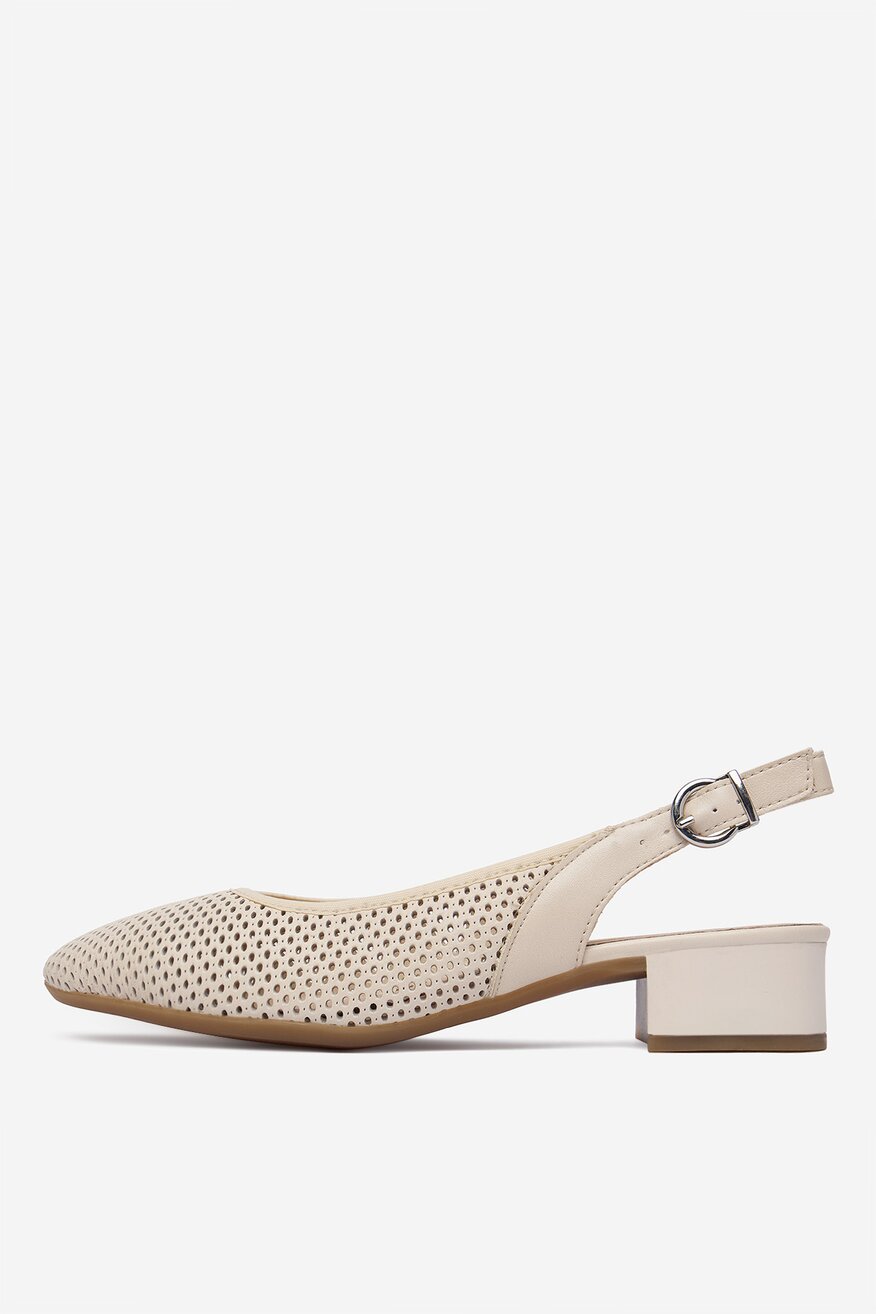 Rieker - Czółenka skórzane - 5906751833674