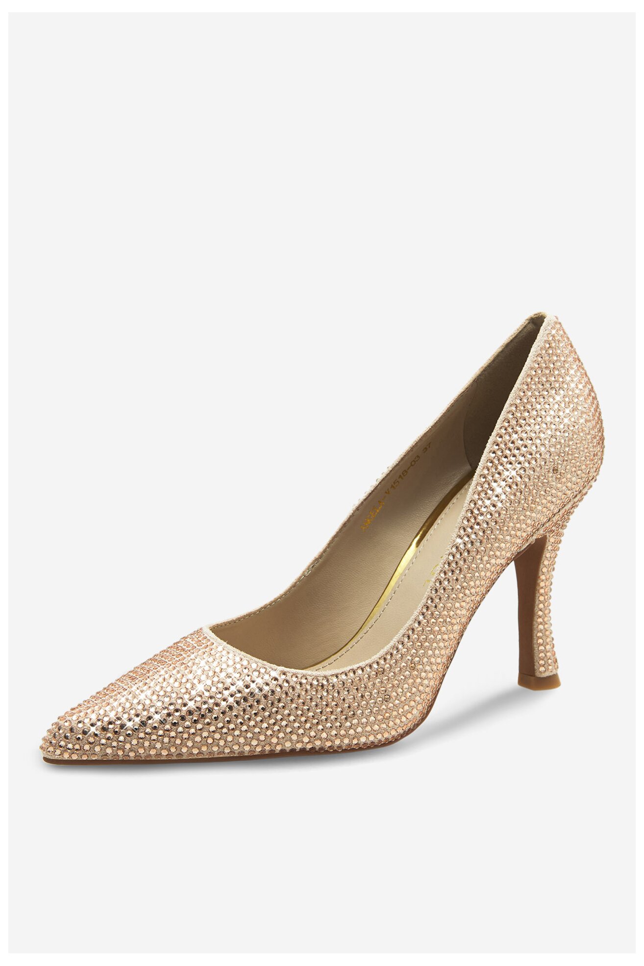 Czółenka EVA MINGE ANGELA-V1518-03 Beżowy