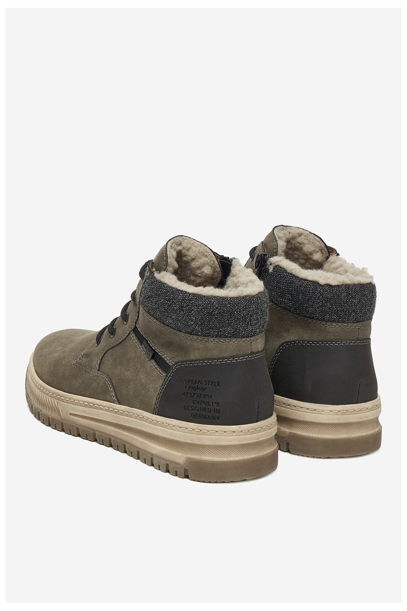 Csizma Rieker CEO-38542-25 SZÜRKE