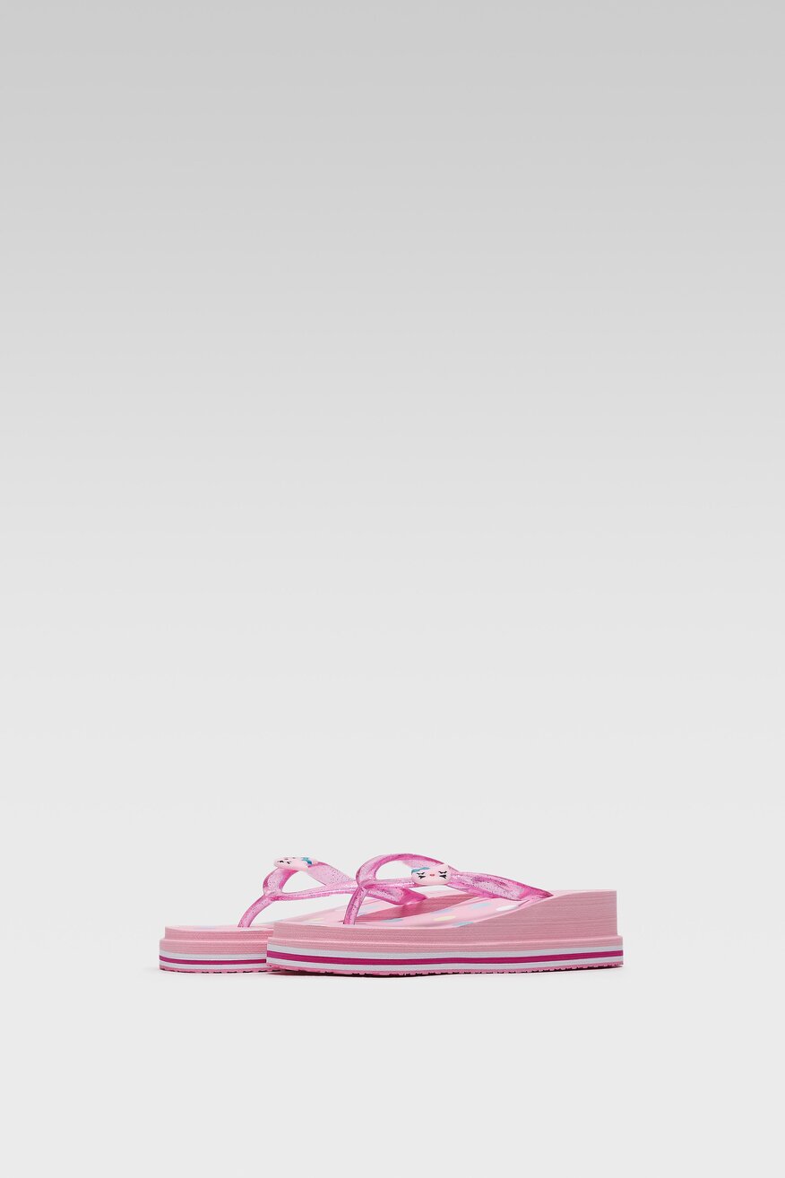 
                Nelli Blu - Klapki basenowe pastelowe różowe - 5904248275297