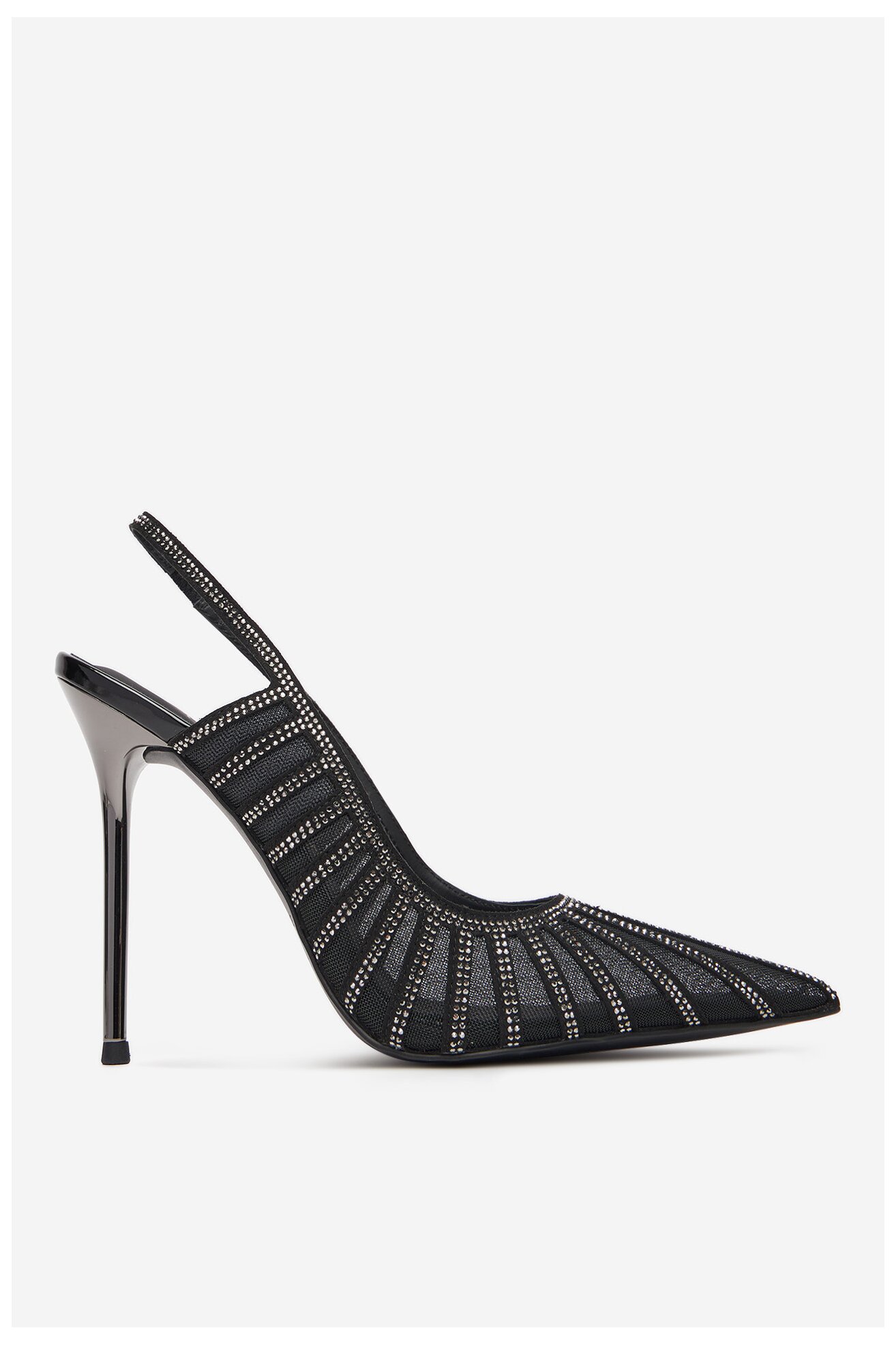 Pantofi cu toc EVA MINGE EO-AVA-E373-70H-C183Y1 NEGRU