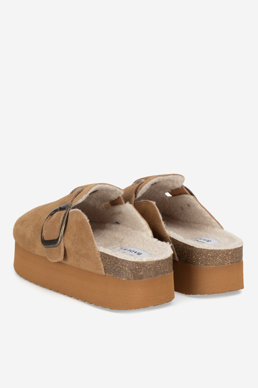 Badura - Mule zamszowe - 5905588986058