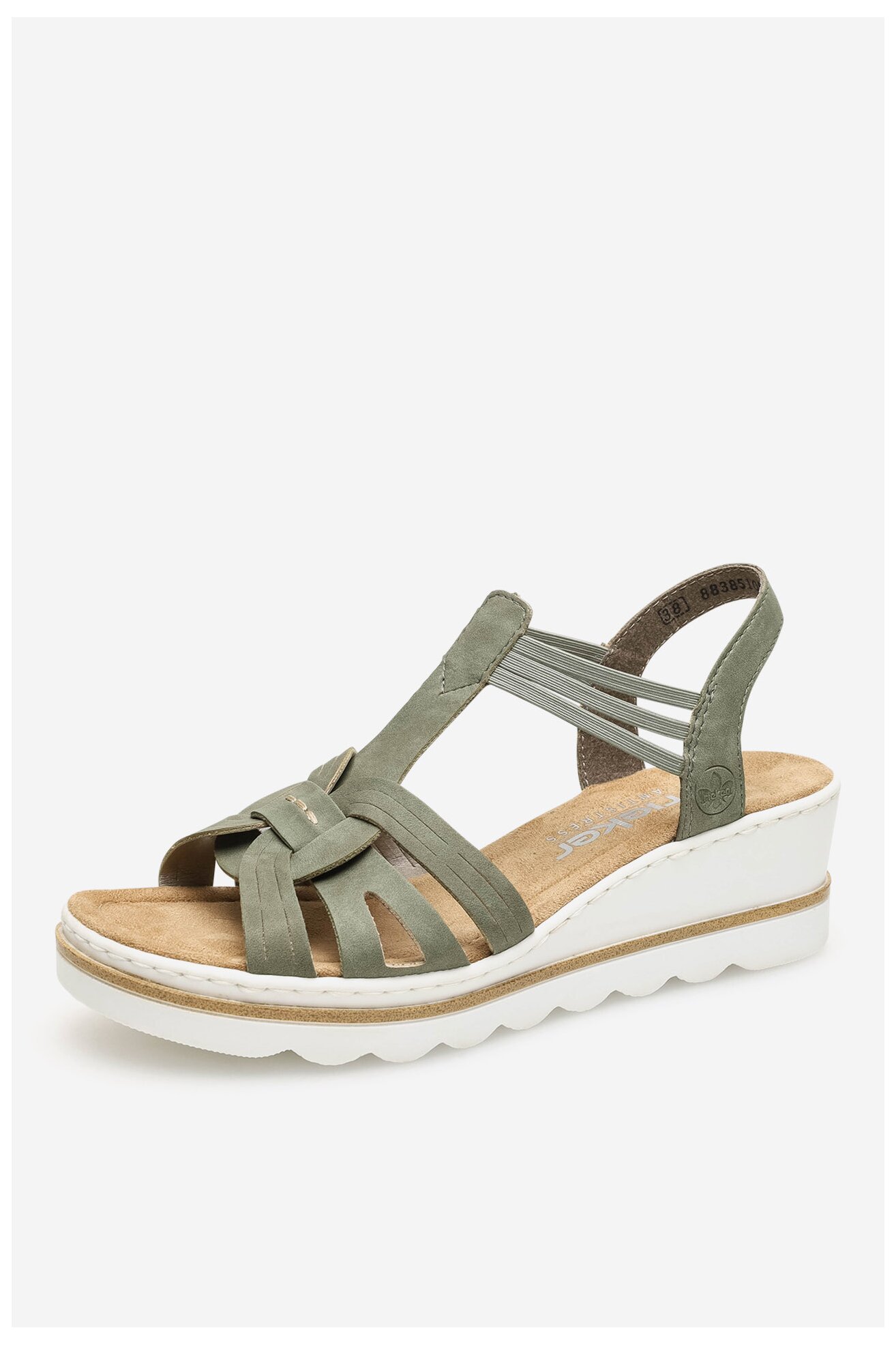 Szandál Rieker 67459-52 ZÖLD