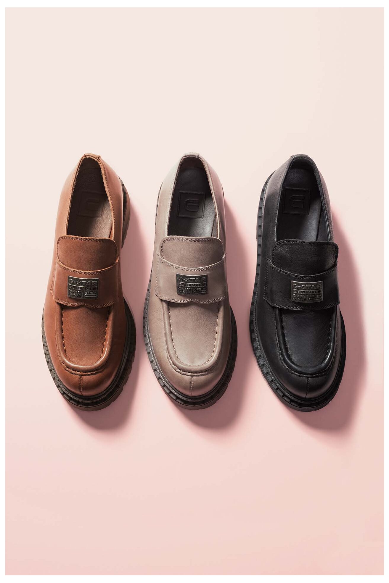 Mocasini G-STAR RAW EO-DOLUNAY-25FW05 GRI