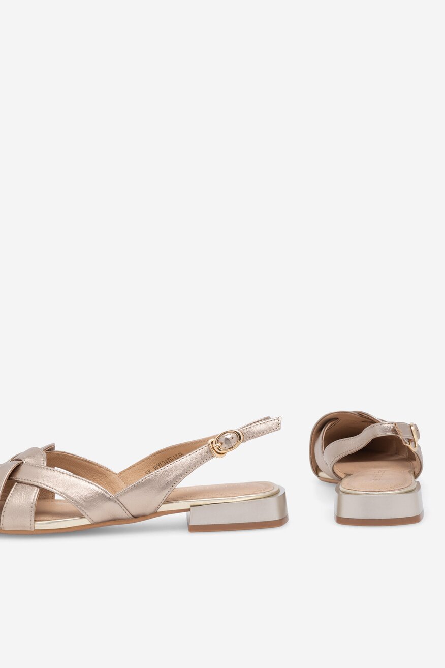 Sergio Bardi - Baleriny skórzane - 5903698622385