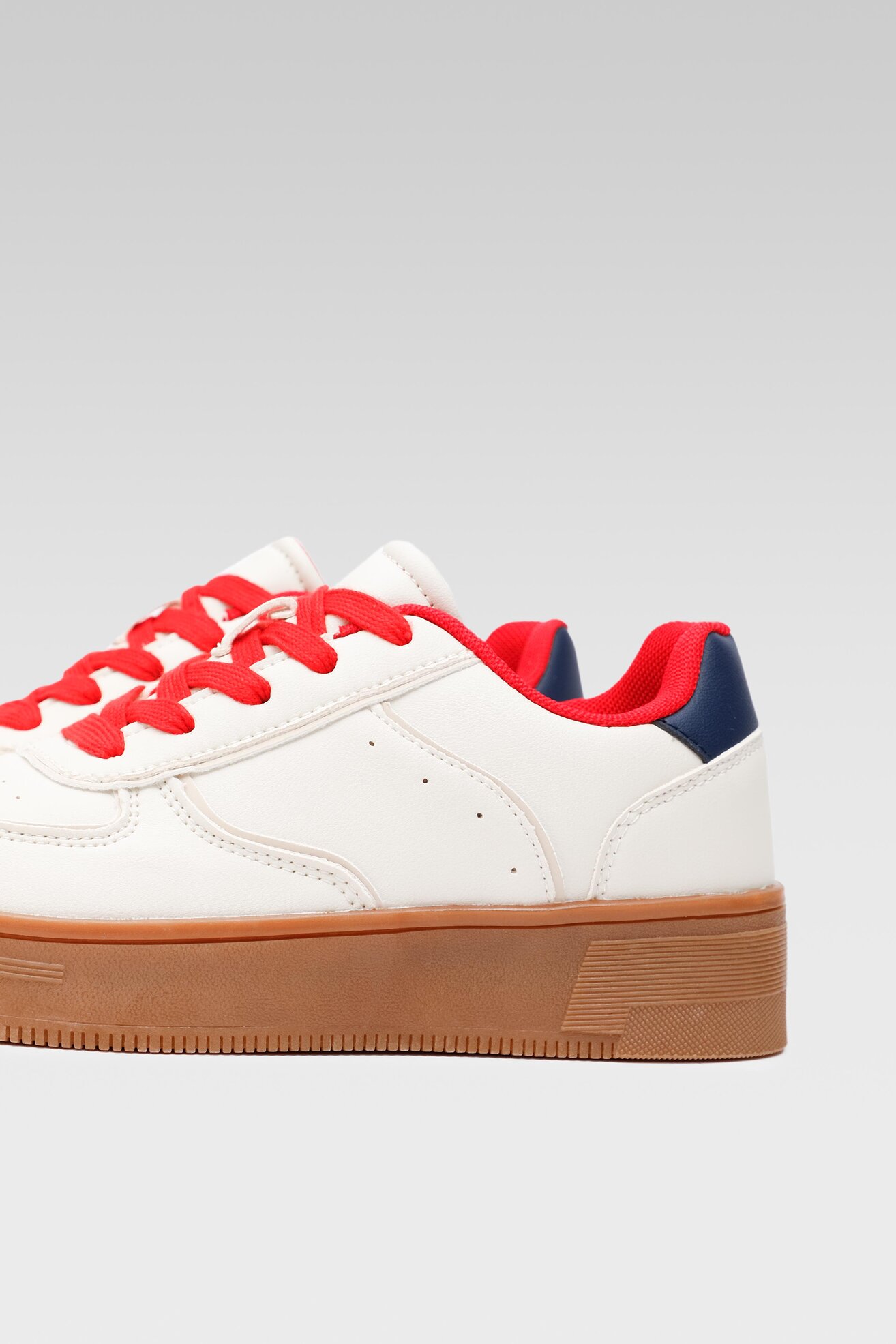 Sneakers Nylon Red WAG1152105A-01 Czerwony