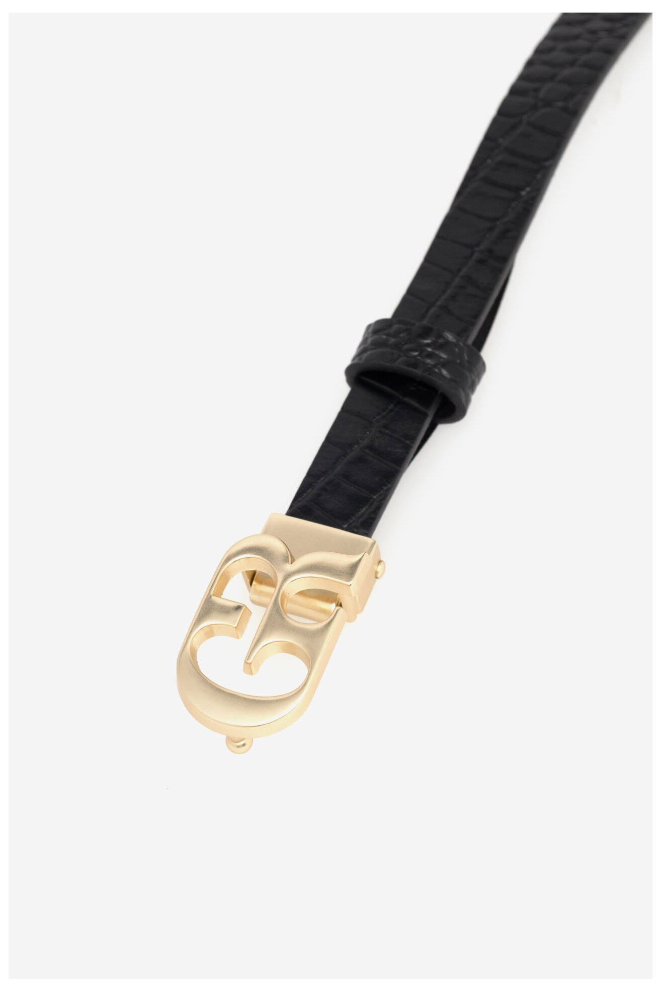 Női öv Gino Rossi BLYL23007 FEKETE