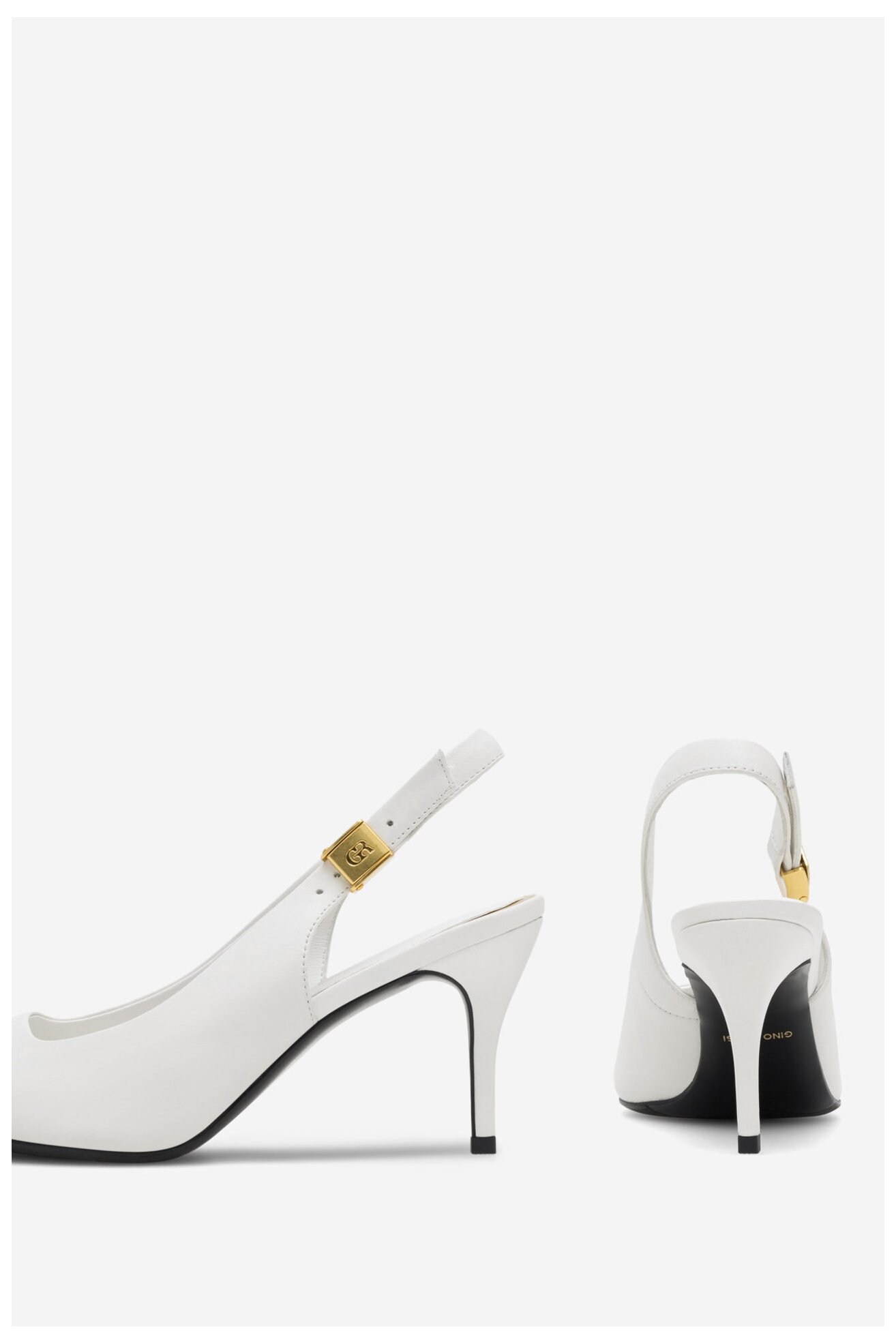 Czółenka Gino Rossi ELLEN-SLT623-61 Biały