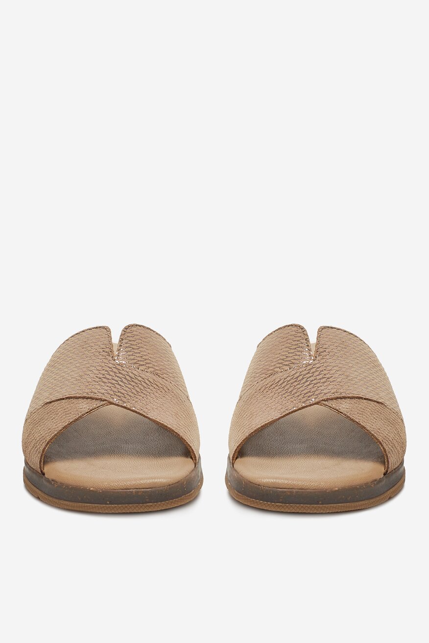 Lasocki - Klapki skórzane - 5904862275727