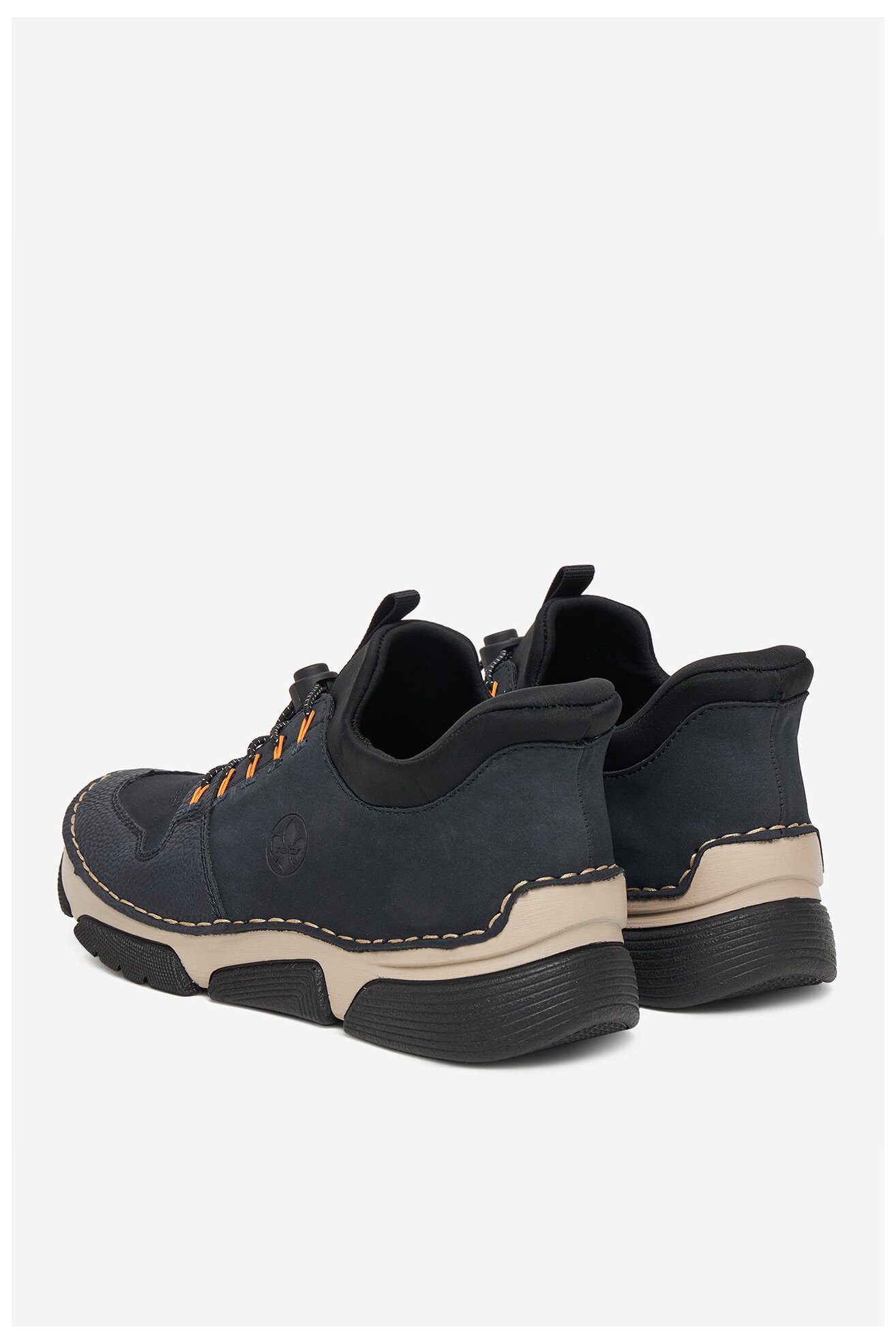 Półbuty Rieker 45963-14 Niebieski