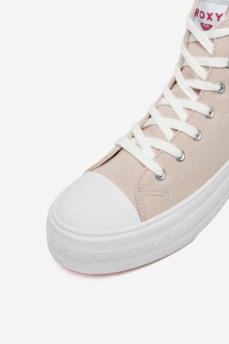 Pantofi pânză ROXY BEJ - 5906751022382