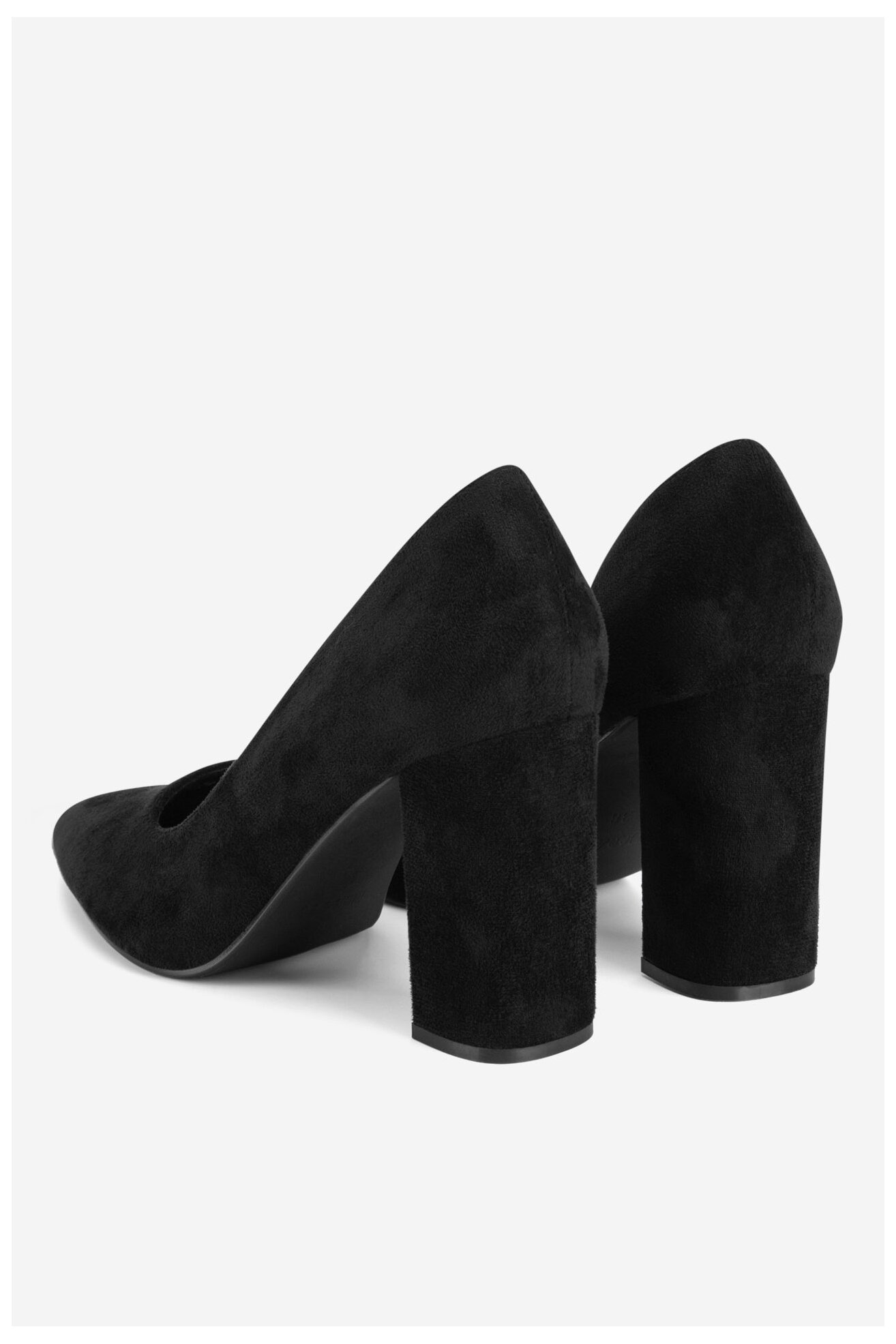 Lodičky DeeZee WSS21563-01 ČERNÁ