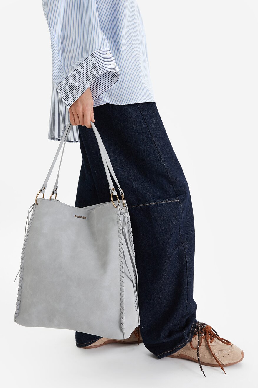 Дамска чанта Badura СВЕТЛОСИВ - 5906751597125