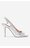 Sandały NINE WEST FF-1065 Srebrny