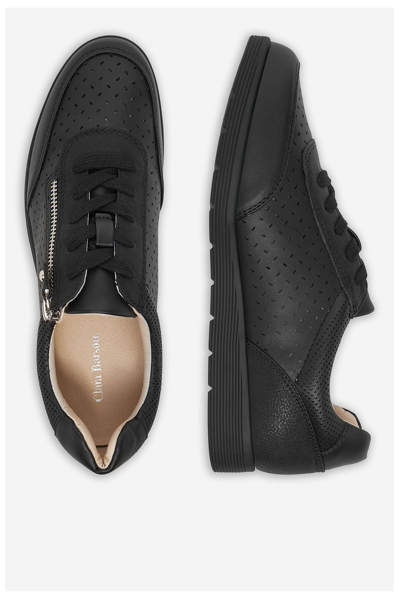 Félcipő Clara Barson WS10003-07 FEKETE