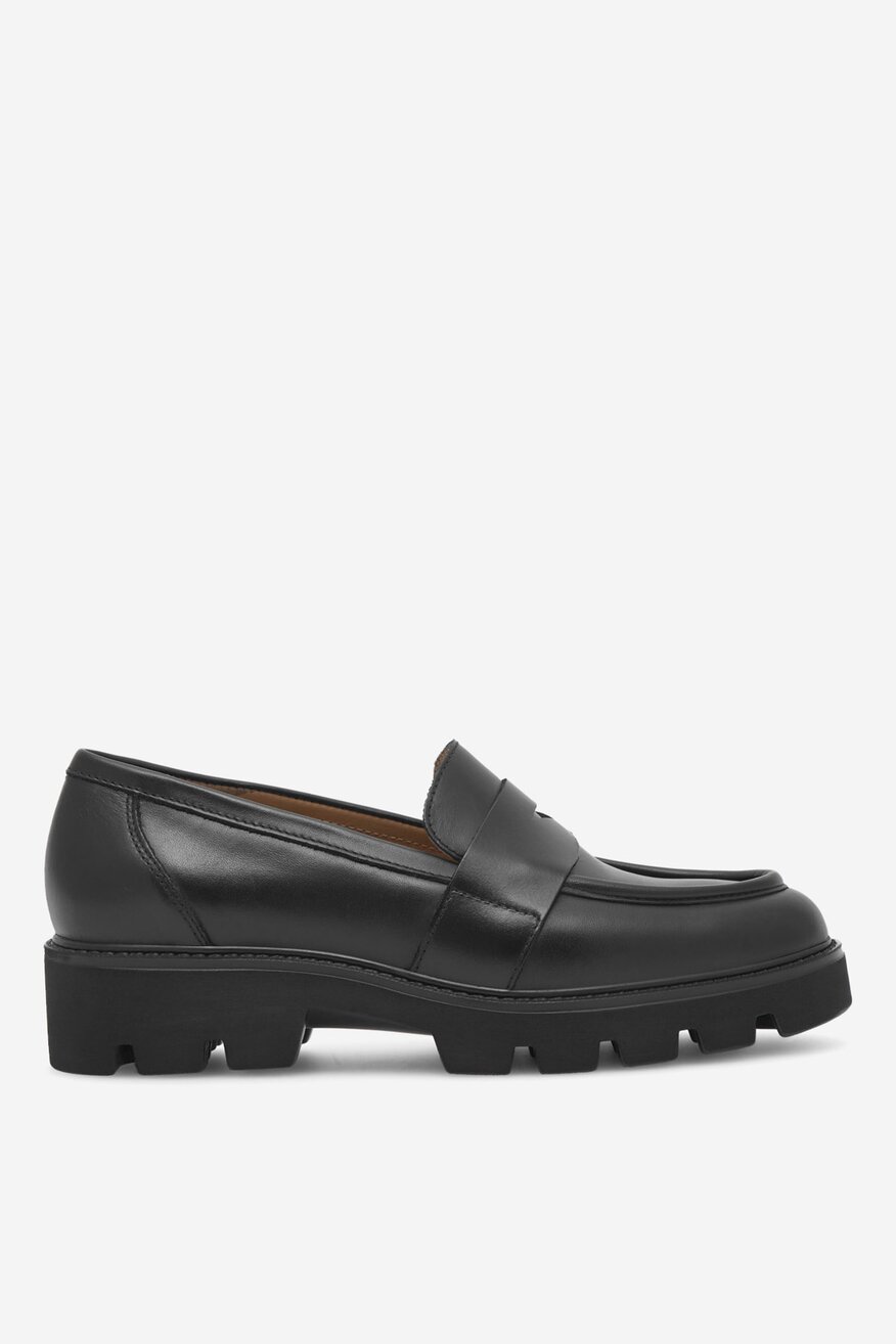 Badura - Loafersy skórzane - 5905588377924