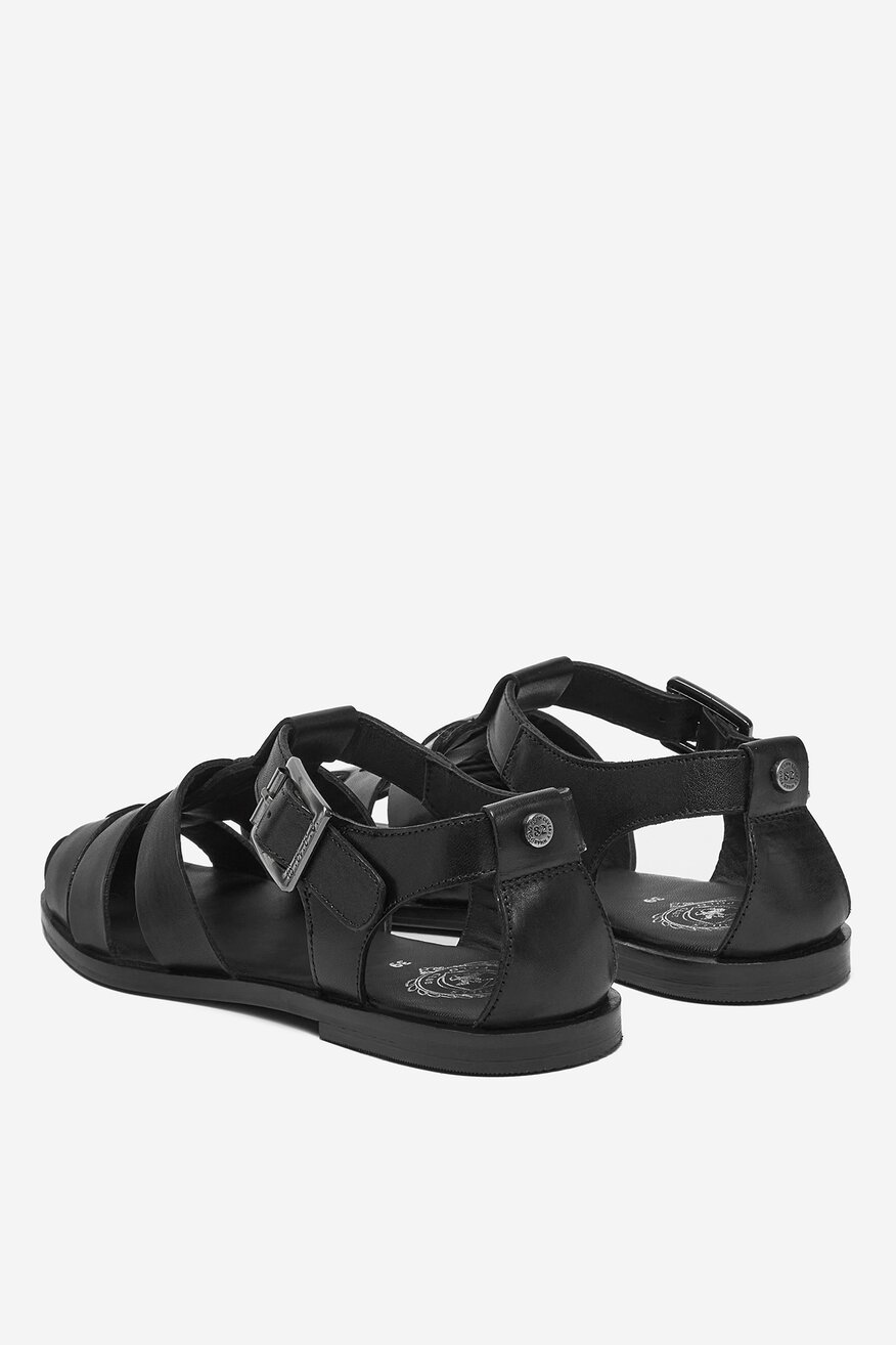 
                Beverly Hills Polo Club - Sandały skórzane - 5906751137765