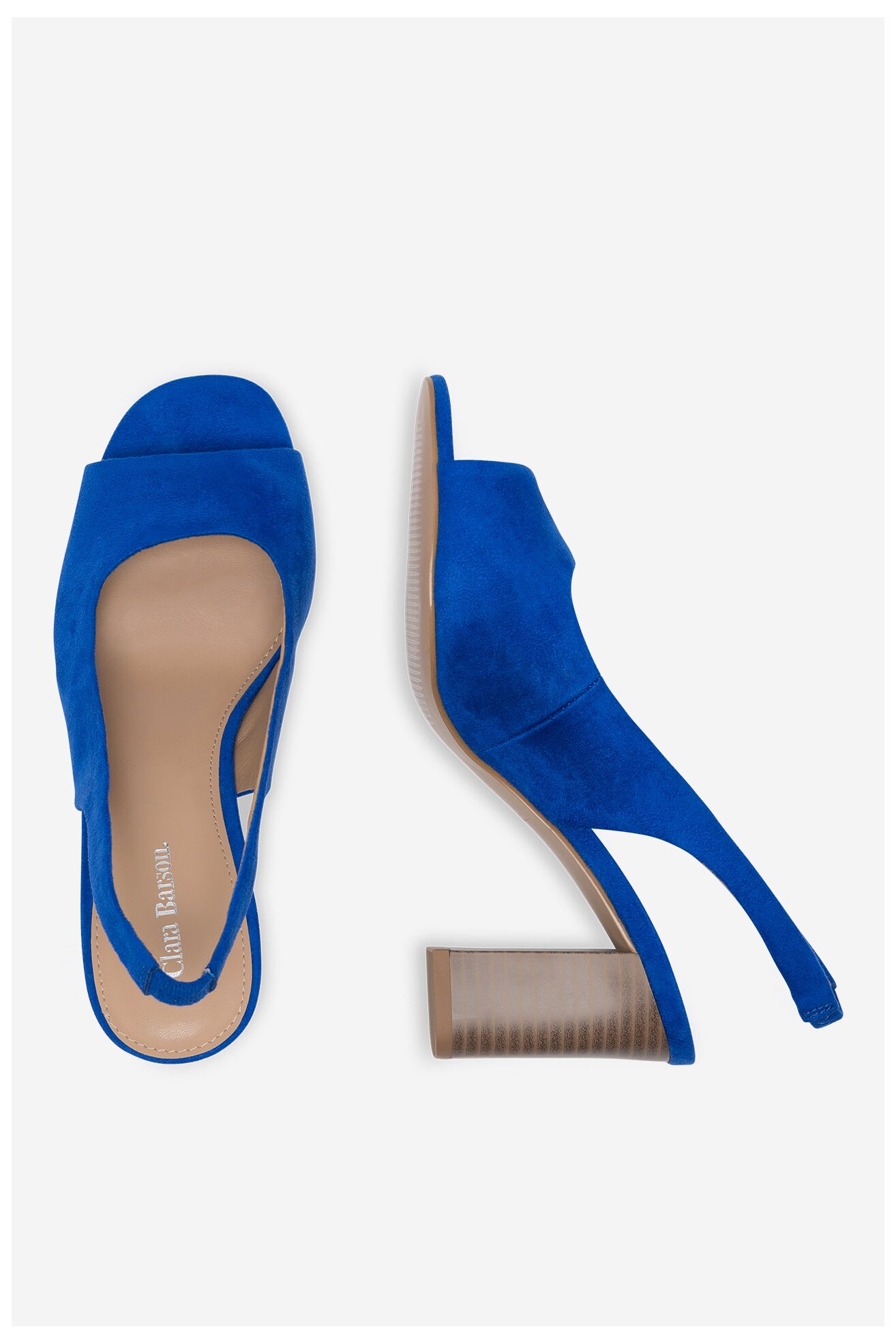 Sandały Clara Barson WYL3119-13 Chabrowy