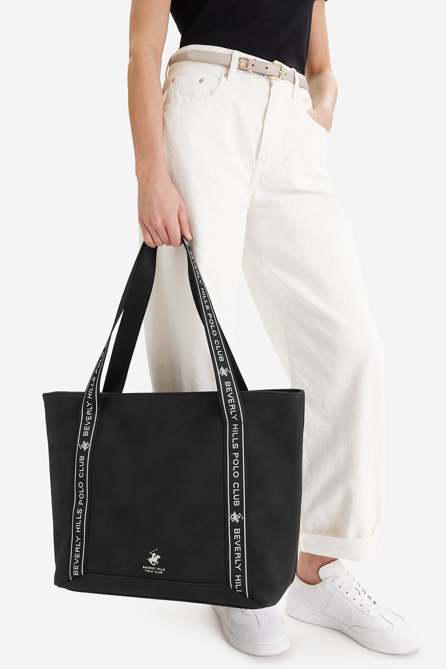 
                        Kézitáska Beverly Hills Polo Club CWBEO-BHPC-L-016-09 FEKETE - 5906751672983