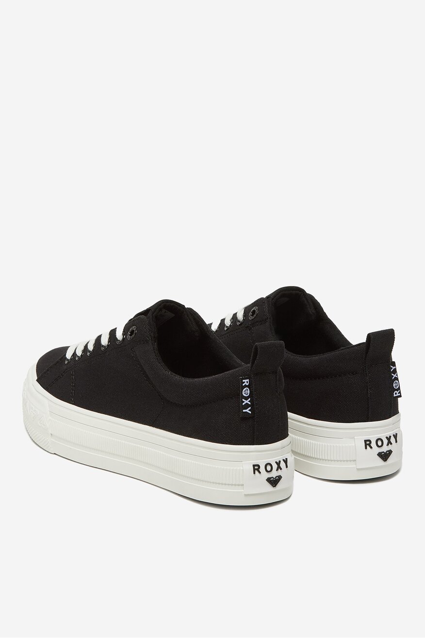 Vászoncipő ROXY FEKETE - 5906751018828