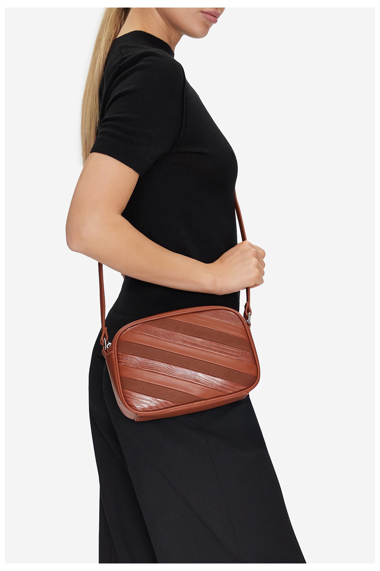 Дамска чанта Lasocki LSK-X-011-07 КАМЕЛ