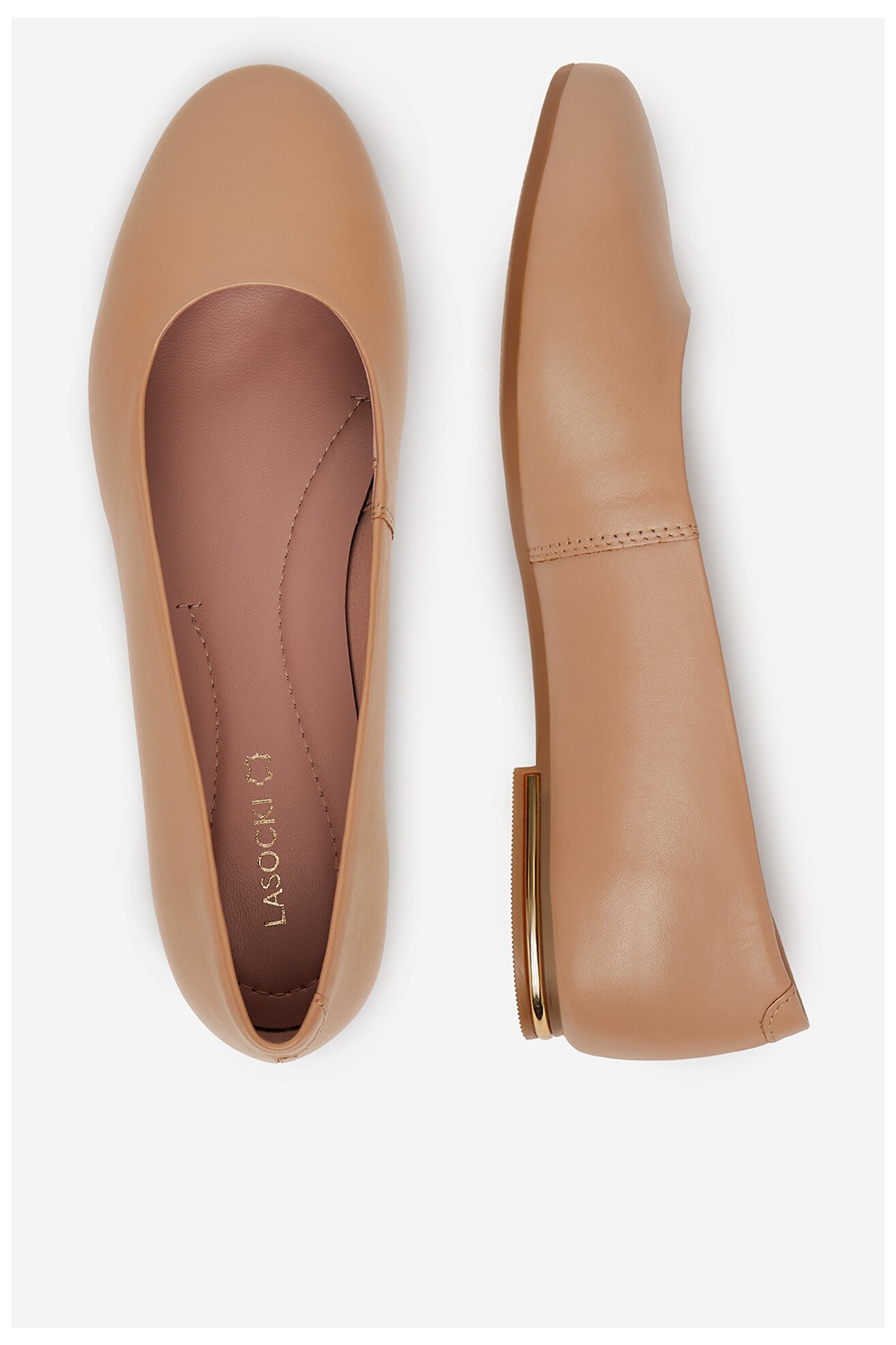 Baleríny Lasocki RST-ARABELLA-06 TMAVĚ BÉŽOVÁ